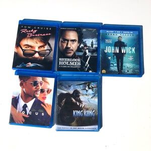 Assorted Blue Ray DVDs (Lot Of 5)